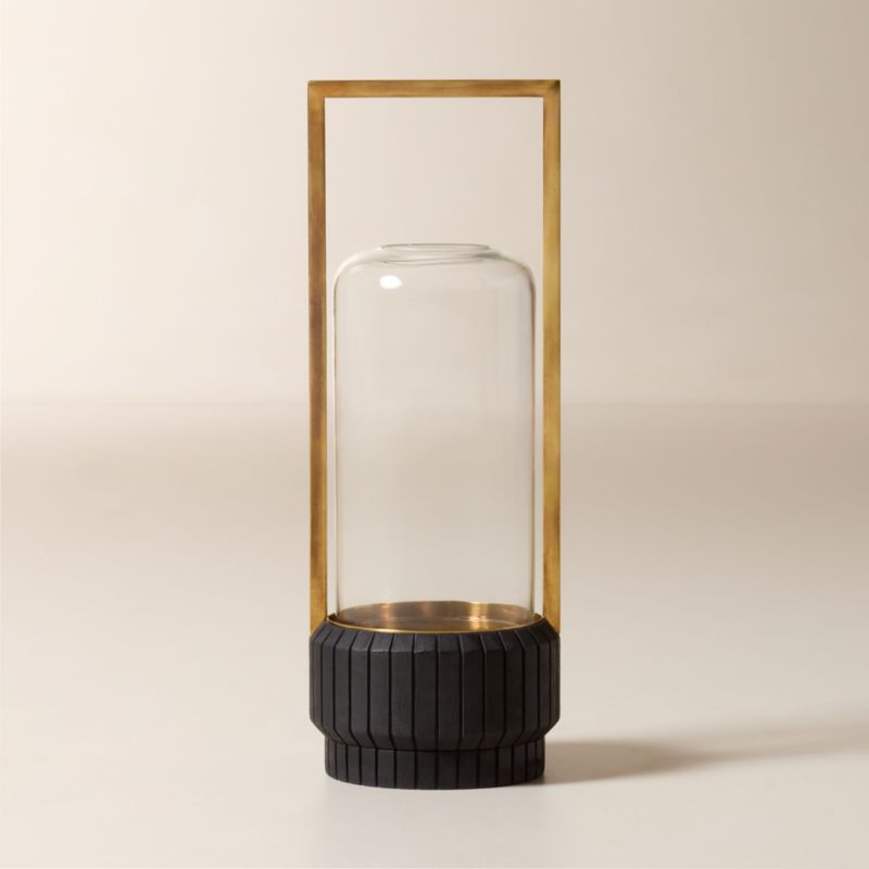 Pratt Teak Outdoor Lantern 23.5" - image 1 of 4