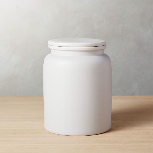 Prep Light Grey Large Canister