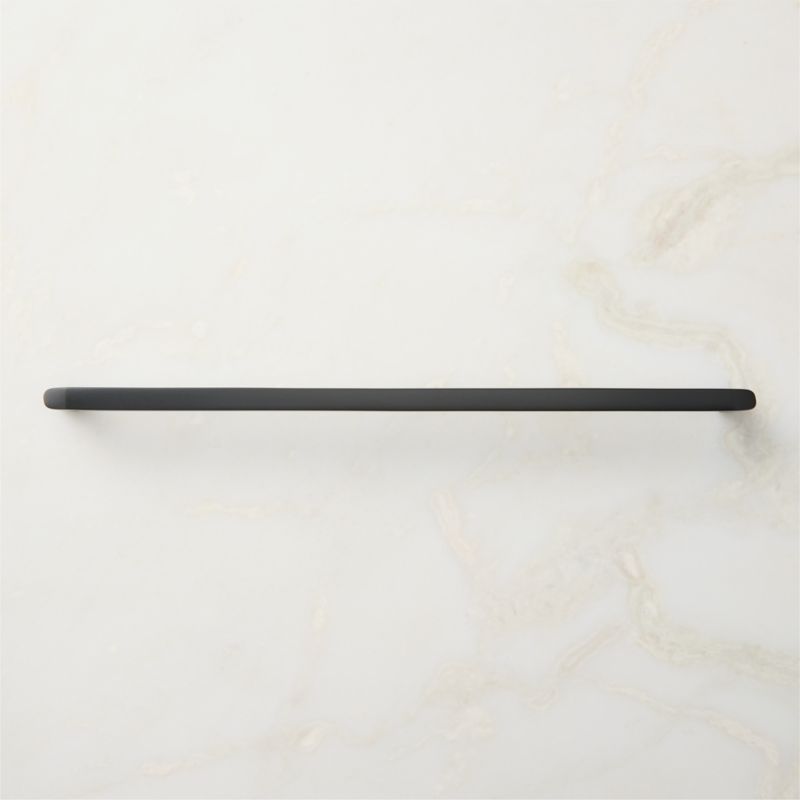 Preston Matte Black Cabinet Handle 12" - image 2 of 6