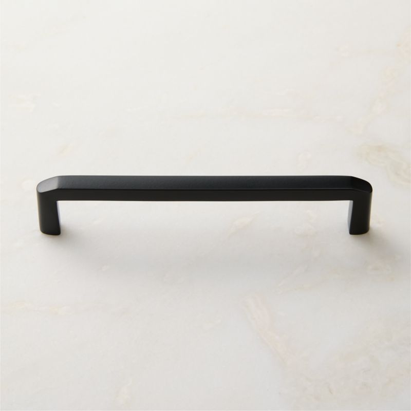 Preston Matte Black Cabinet Handle 8" - image 1 of 6