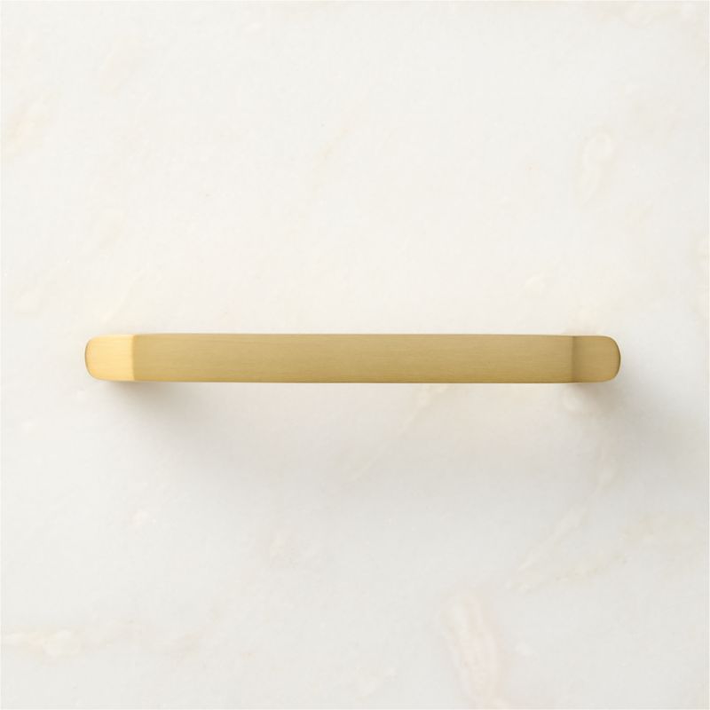 Preston Brushed Brass Cabinet Handle 4" - image 2 of 6