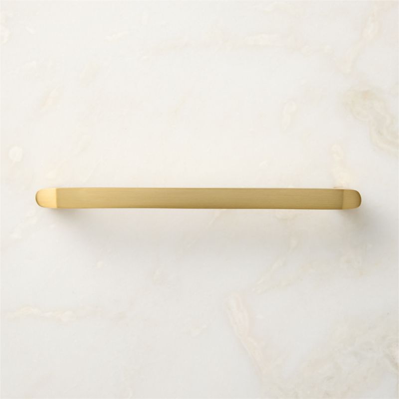 Preston Brushed Brass Cabinet Handle 6" - image 1 of 5