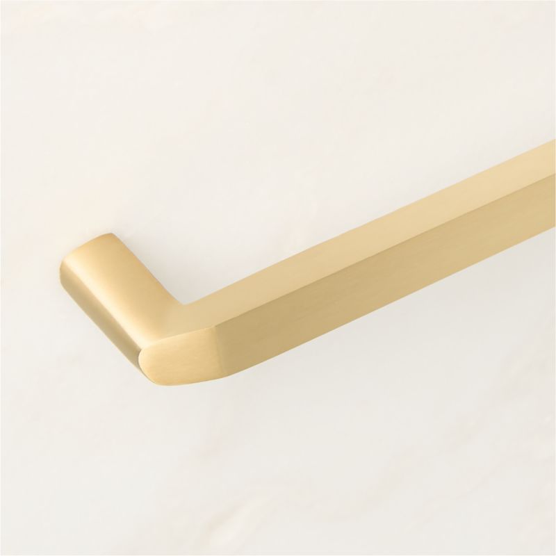Preston Brushed Brass Cabinet Handle 8" - image 4 of 6
