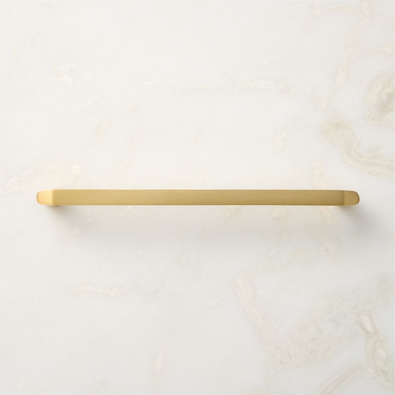 Preston Brushed Brass Cabinet Handle 8" - image 2 of 6