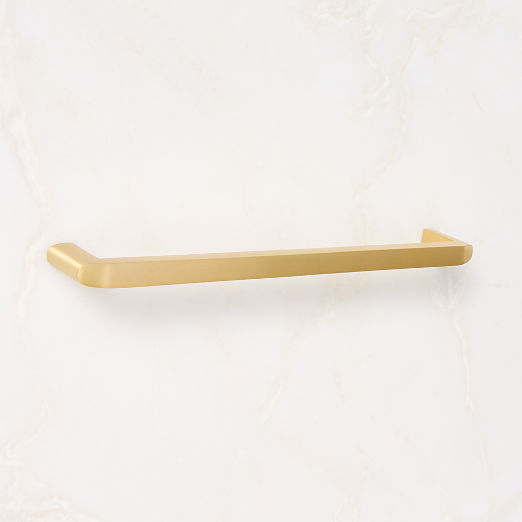 Preston Brushed Brass Cabinet Handle 8"