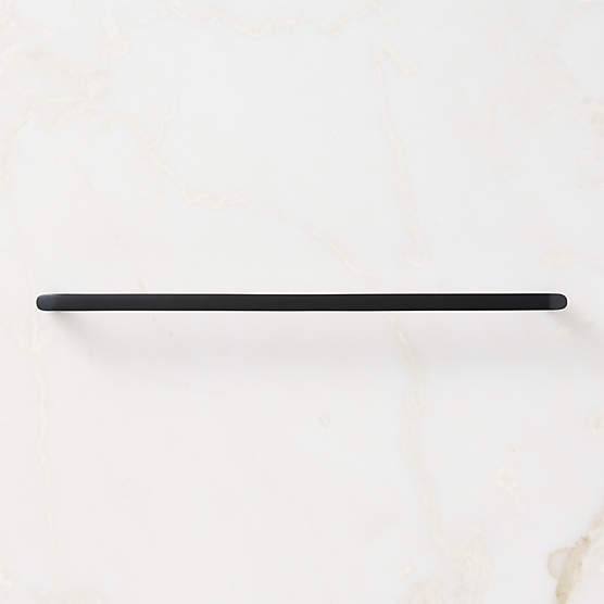 Preston Matte Black Cabinet Handle 12"
