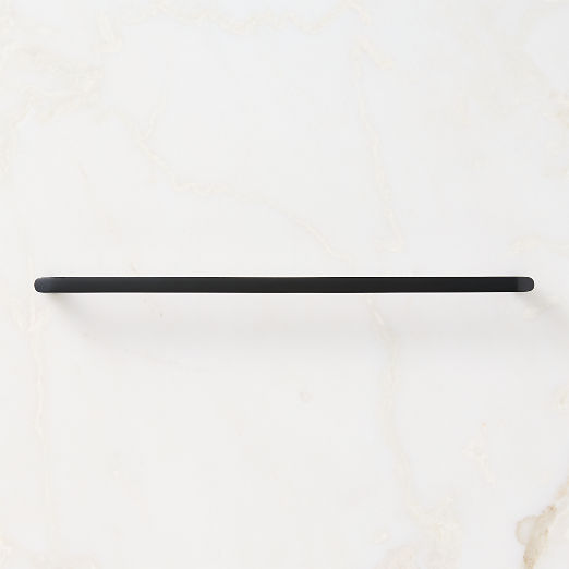 Preston Matte Black Cabinet Handle 12"