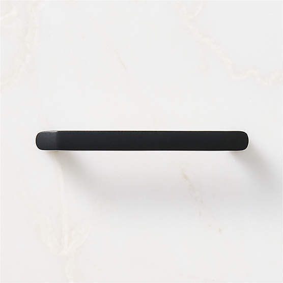 Preston Matte Black Cabinet Handle 4"