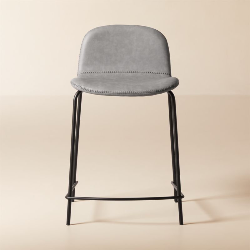 Primitivo Grey Counter Stool - image 0 of 8