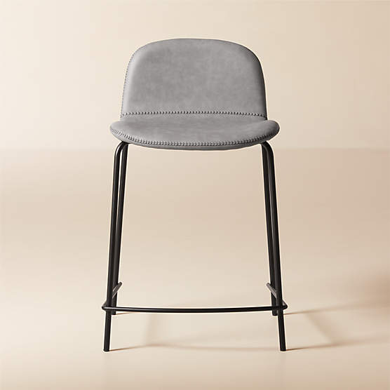 Primitivo Grey Counter Stool