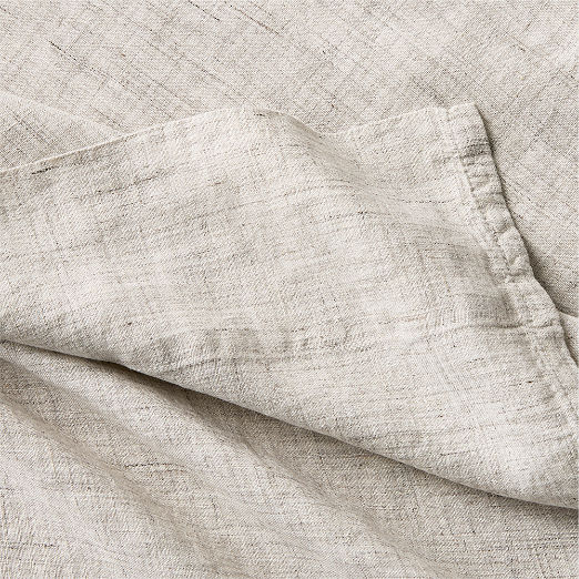 Premier Flax European Heathered Linen King Sheet Set