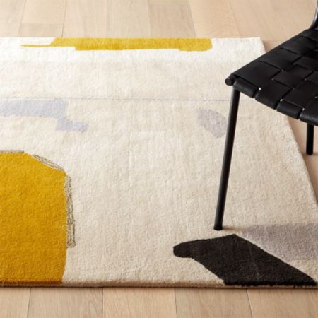 CB2 Promenade Abstract Rug