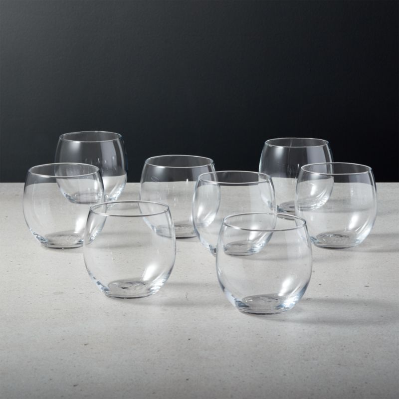 small wine glasses