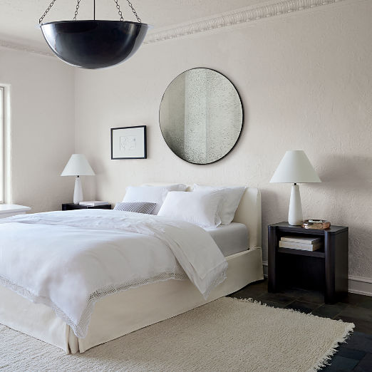 Clooney Antiqued Round Wall Mirror 36"