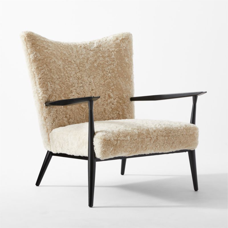 Pull-Up Shearling Lounge Chair Model 1321 by Paul McCobb - image 10 of 18