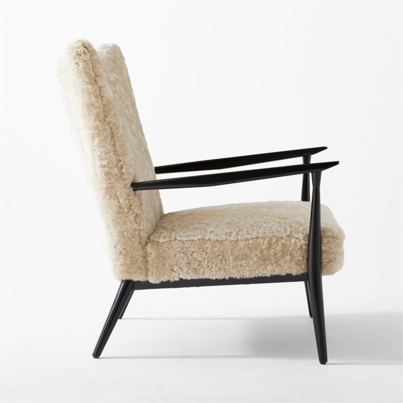 Pull-Up Shearling Lounge Chair Model 1321 by Paul McCobb - image 11 of 18