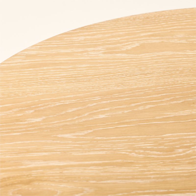 Purl 36" White Oak Rotating Coffee Table - image 5 of 6