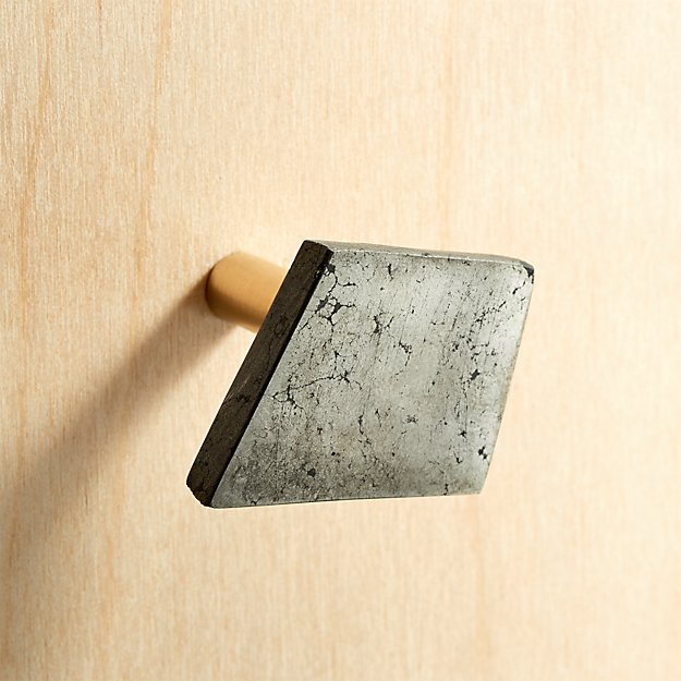 Cb2 Free Shipping >> Pyrite Trapezoid Knob Reviews Cb2 Cb2 Free Shipping >> Pyrite Trapezoid Knob Reviews Cb2