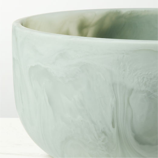 Radley Light Teal Swirl Resin Serving Bowl
