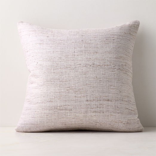 Raj Lavender Silk Throw Pillow Cover 20"x20"