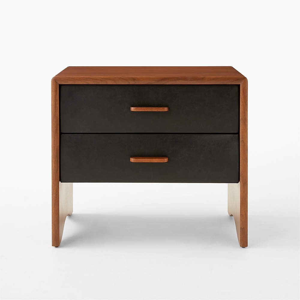 Leather nightstands deals