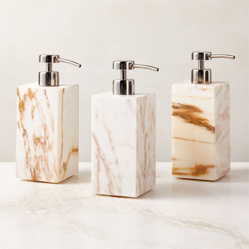 Ramsey Calacatta Gold Marble Soap Pump - image 3 of 5