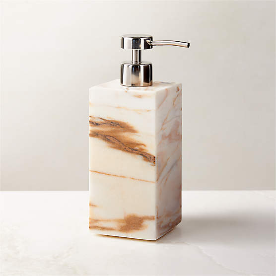 Ramsey Calacatta Gold Marble Soap Pump