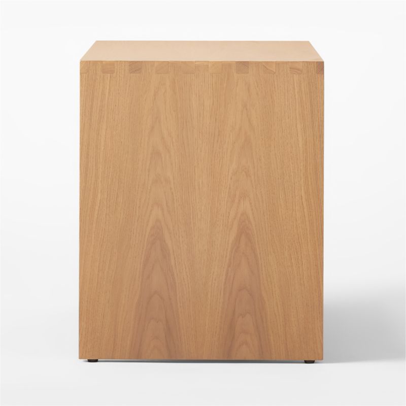 Ranch Oak Nightstand with Drawer by Lawson-Fenning - image 8 of 12