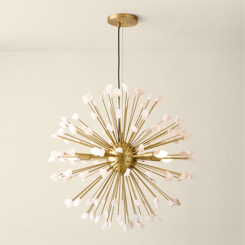 Ray Quartz Pendant Light - image 6 of 9