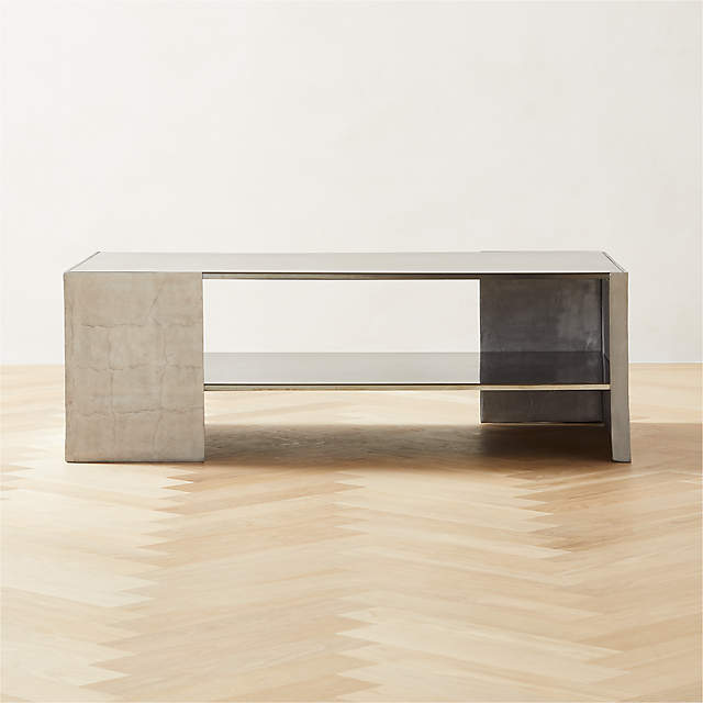 Cb2 waterfall coffee deals table