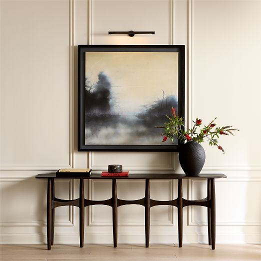 Archive Blackened Brass 11.75" Wall Mount Picture Light