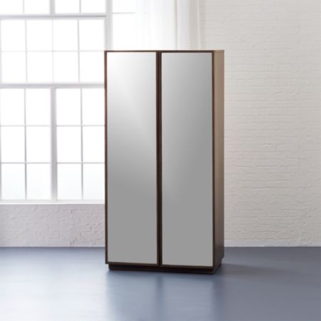 Reflection Mirror Wardrobe Reviews Cb2