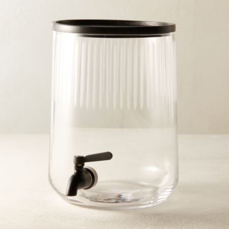 glass beverage dispenser costco