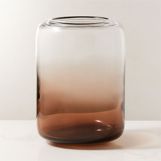 Regine Brown Glass Vase by goop