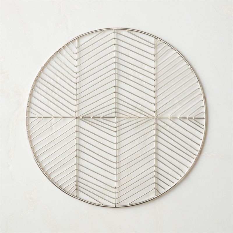 View Register Round Metal Placemat details