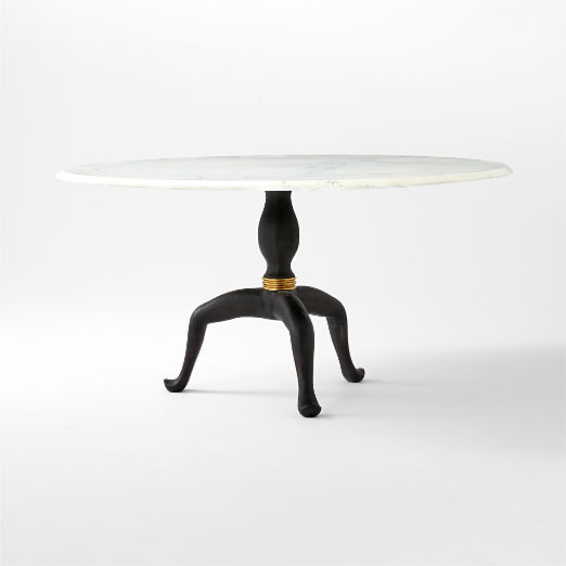 Reign 60" Round Marble Dining Table