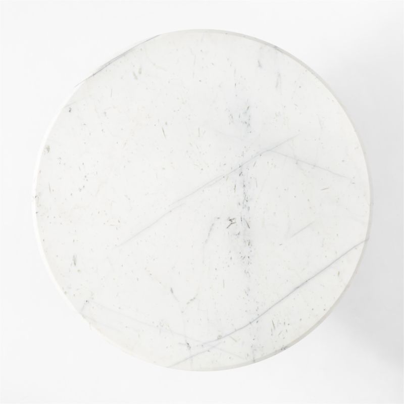 Reign 60" Round Marble Dining Table - image 6 of 8