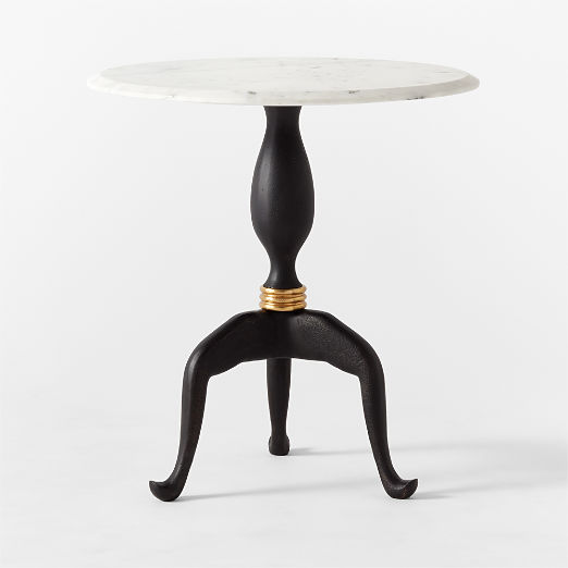 Reign 28" Round Marble Dining Table