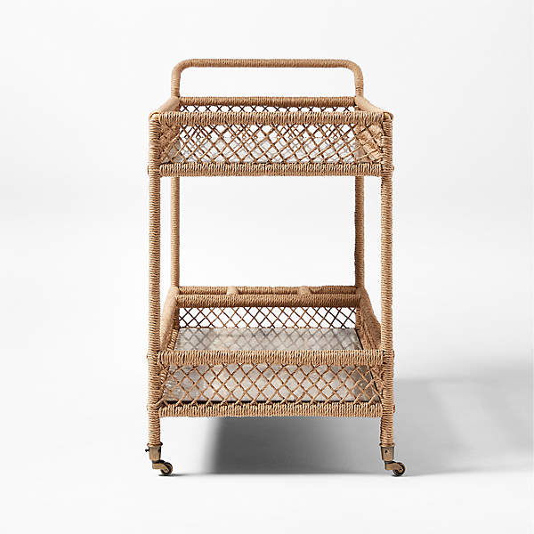 Cb2 outdoor outlet bar cart