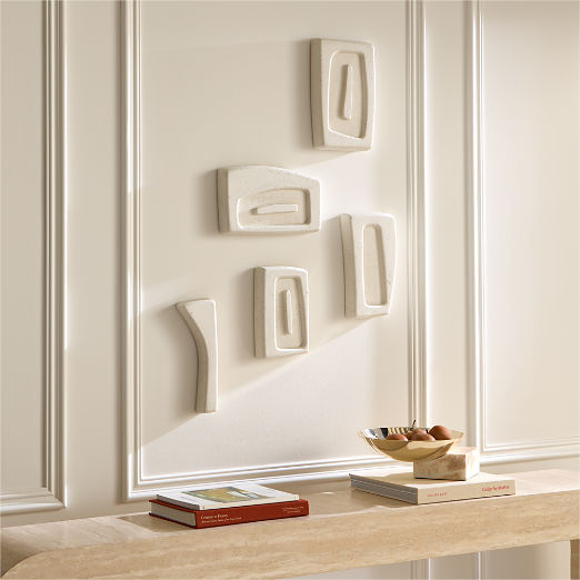 Renzo Resin Wall Art Set of 5 by Ackerman