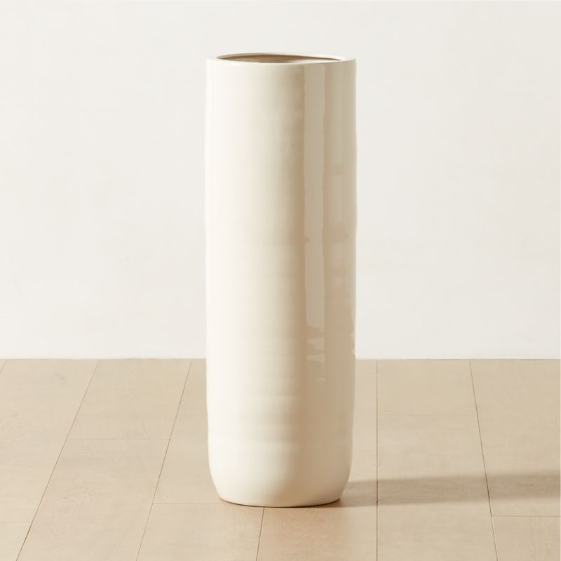 View Reo Tall White Vase details