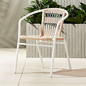 Cb2 outdoor best sale dining chairs