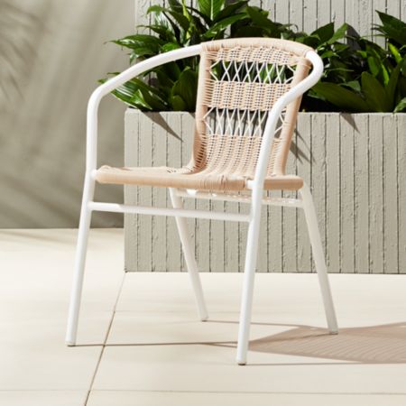 Rex Woven Cafe Chair Reviews Cb2