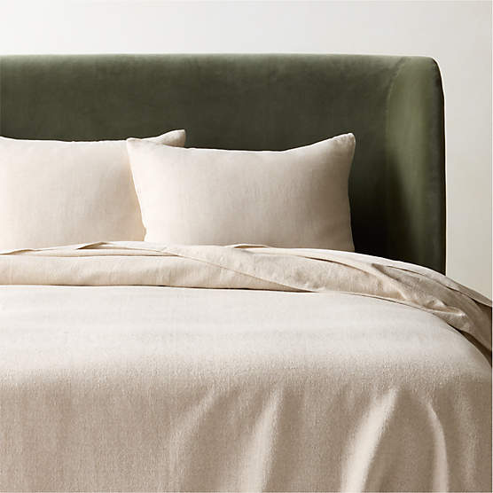 Rhen Flax Organic Cotton Linen Oversized Coverlet