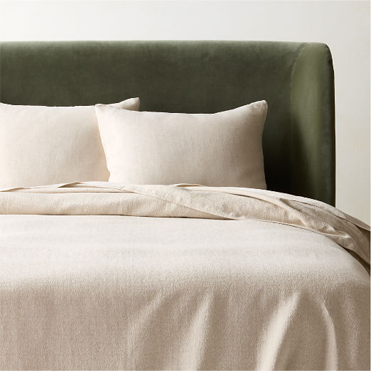 Rhen Flax Organic Cotton Linen Oversized Coverlet