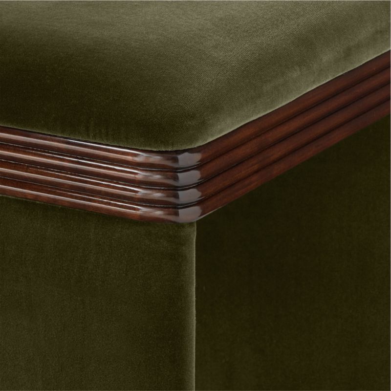 Rhodes Green Upholstered Velvet Dining Chair Set of 4 - image 7 of 10