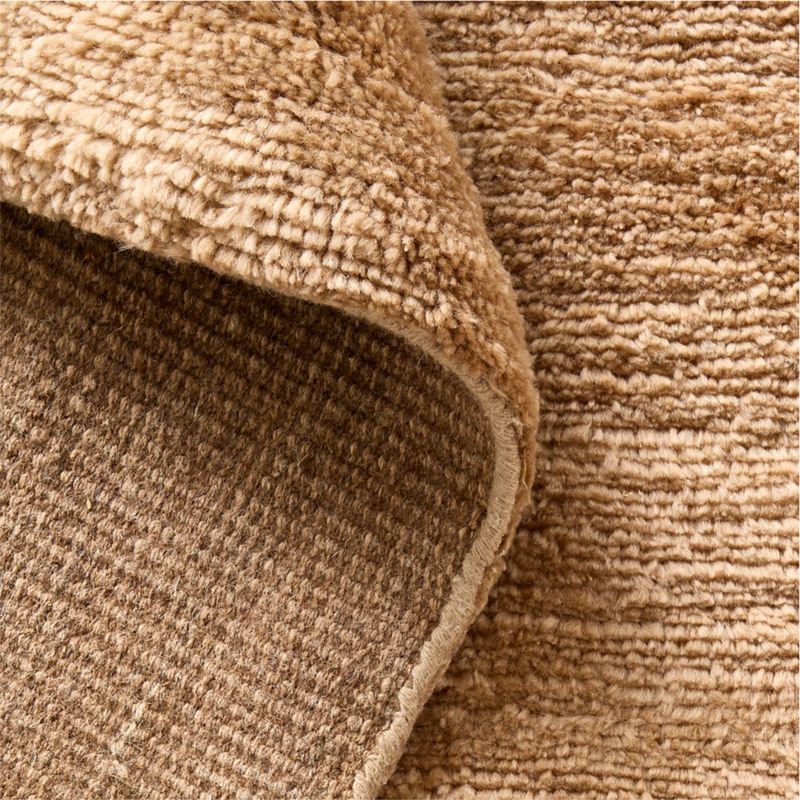 Rianne Light Brown Wool and Cashmere Area Rug 8'x10' - image 4 of 5