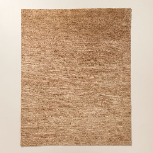Rianne Light Brown Wool and Cashmere Area Rug