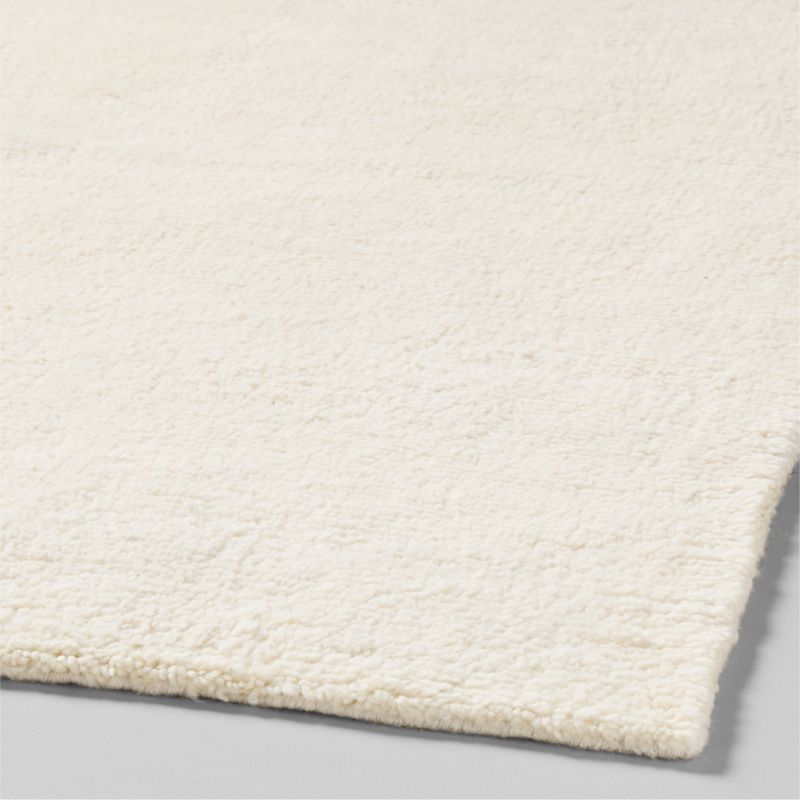 Rianne Warm White Wool and Cashmere Area Rug 8'x10' - image 1 of 4