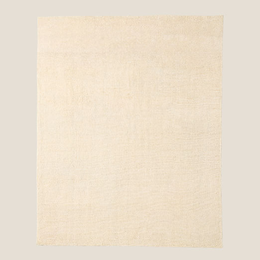 Rianne Warm White Wool and Cashmere Area Rug